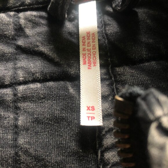 Free People Sports Rib Dolman Quilted Jacket with Stripes - Picture 4 of 5